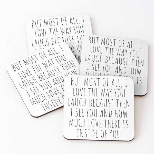 Item preview, but most of all, i love the way you laugh designed and sold by micraelle.