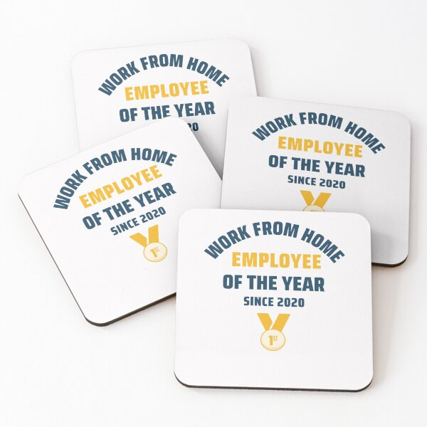 Item preview, Work from home employee of the month designed and sold by RheaRealm.