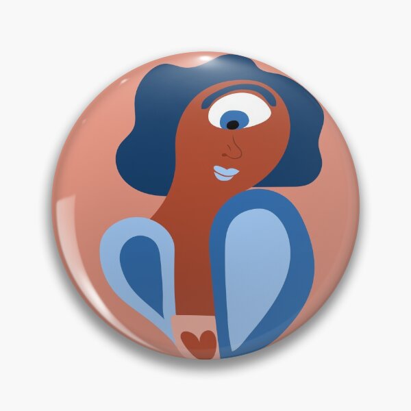 Item preview, Abstract person with heart illustration  designed and sold by Gabrielle Freitas.