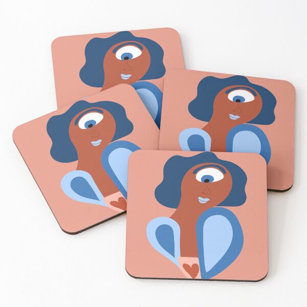 Item preview, Abstract person with heart illustration  designed and sold by Gabrielle Freitas.