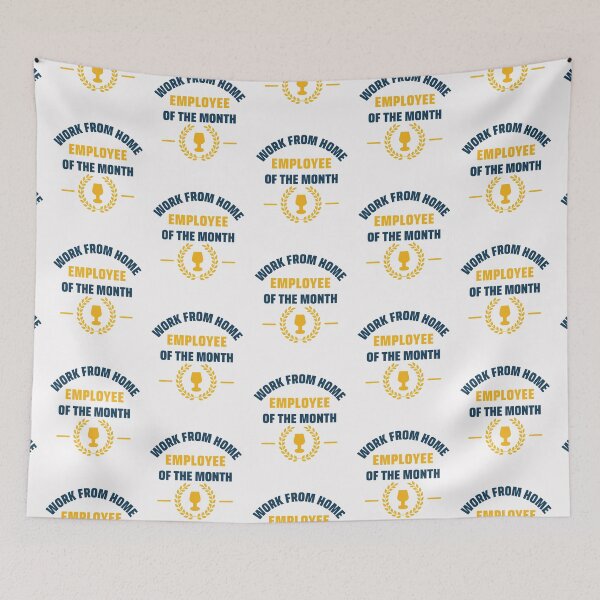 Item preview, Work from home employee of the month designed and sold by RheaRealm.