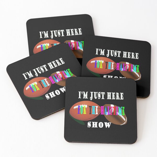 Item preview, Just Here For The Halftime Show - Funny American Football Gift Idea designed and sold by Viktor Kabbach.