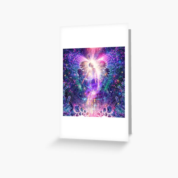 Into The Infinite Greeting Card