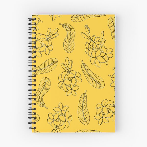 Item preview, Plumeria Sketchbook designed and sold by httpkoopa.
