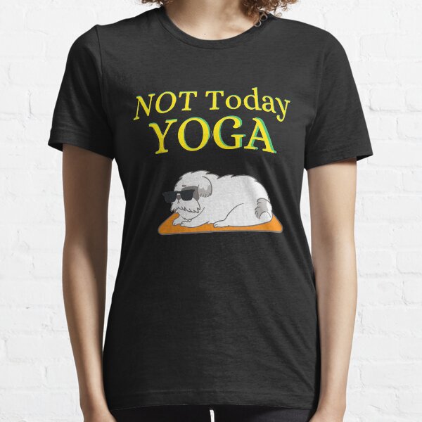 Morning Yoga with my Dog Essential T-Shirt