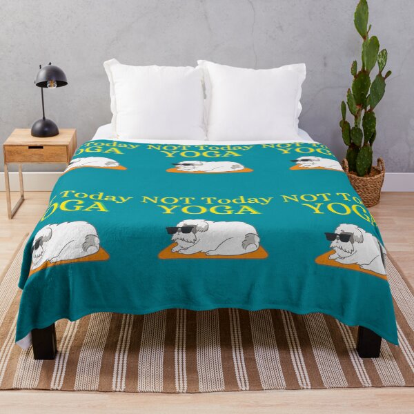 Item preview, Morning Yoga with my Dog designed and sold by lotusbud.