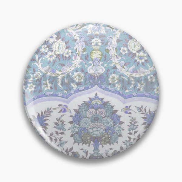 Item preview, Kobeh Faded Floral Print with Falcons and Swans designed and sold by Kobeh.