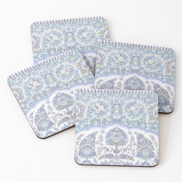 Item preview, Kobeh Faded Floral Print with Falcons and Swans designed and sold by Kobeh.