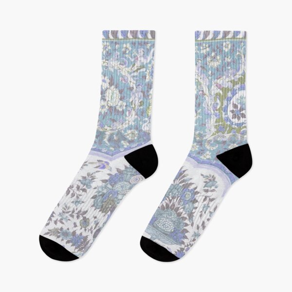 Item preview, Kobeh Faded Floral Print with Falcons and Swans designed and sold by Kobeh.
