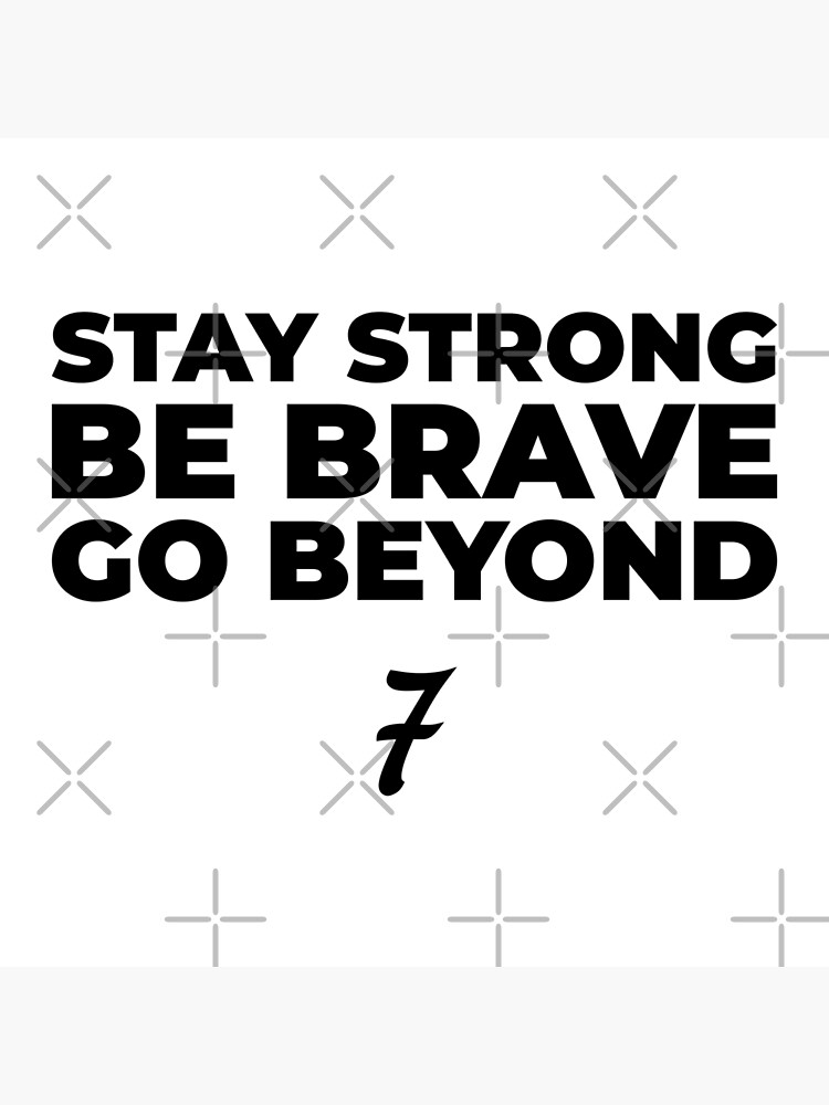 Be Brave, Stay Strong {Card}