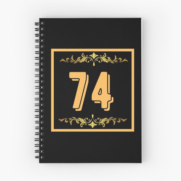 Item preview, Number 74 designed and sold by HappinessWorld.