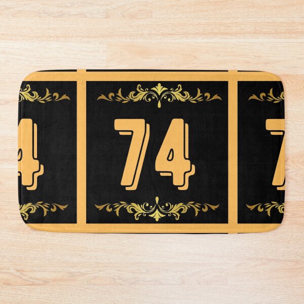 Item preview, Number 74 designed and sold by HappinessWorld.