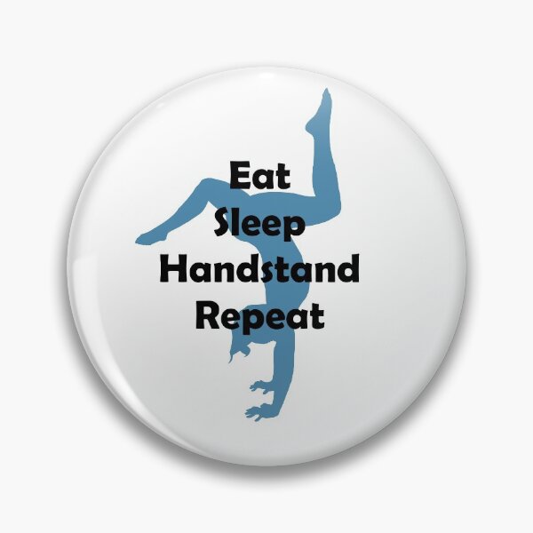 Item preview, Eat Sleep Handstand Repeat  designed and sold by Ellen  Henry.