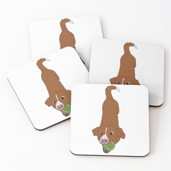 Item preview, Toller with tennis ball designed and sold by TMBorgatti.