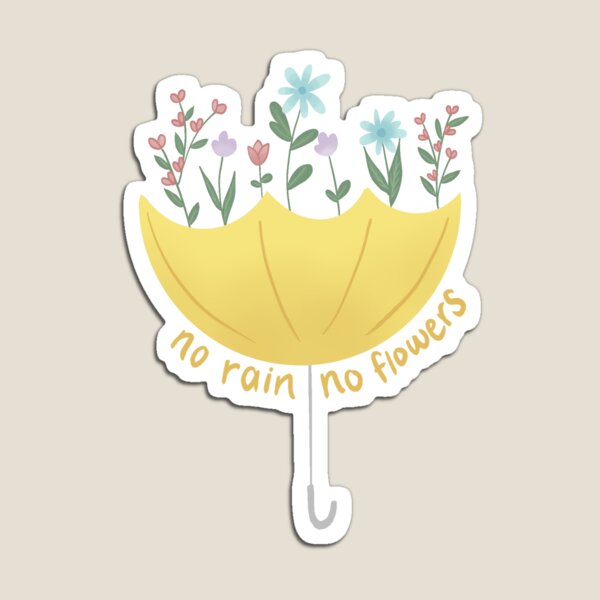 Item preview, Kein Regen, keine Blumen designed and sold by BronteLila.