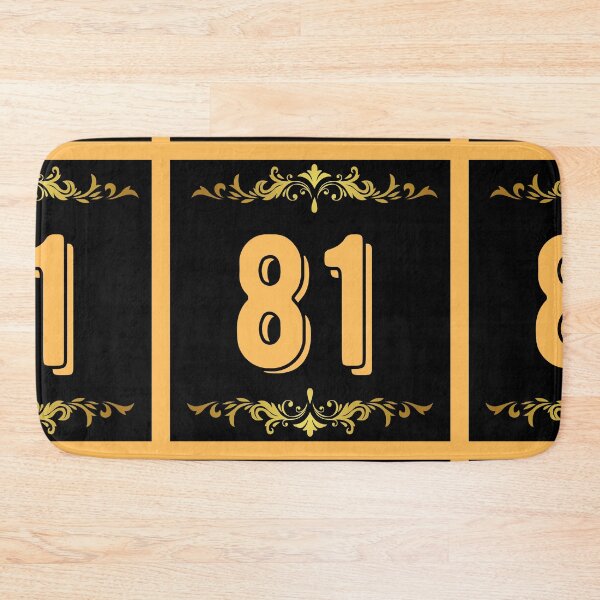 Item preview, Number 81 designed and sold by HappinessWorld.