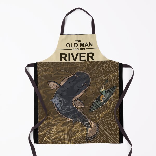 Item preview, Old man and the River black designed and sold by AViz75.
