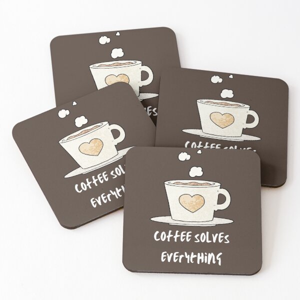 Item preview, A Cup Of Coffee Solves Everything designed and sold by CultOfHustlers.
