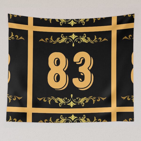 Item preview, Number 83 designed and sold by HappinessWorld.