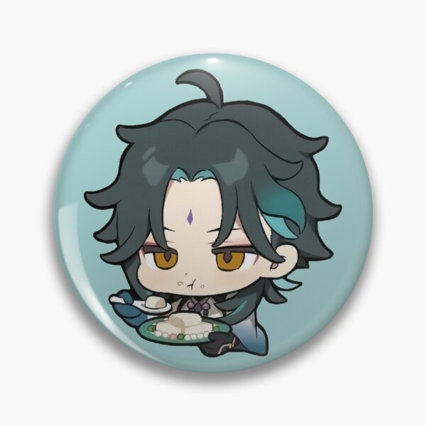 Item preview, Xiao | Genshin Impact Sticker "Eating designed and sold by Asiapenguin.