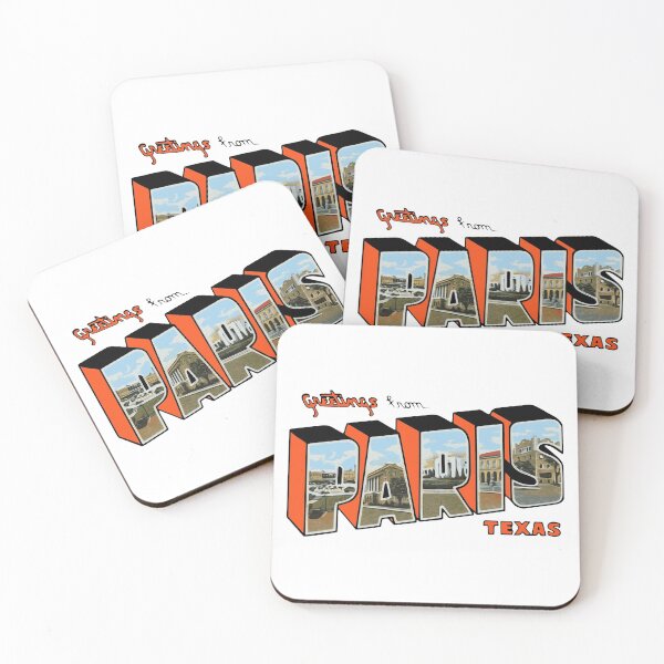 Item preview, Paris Texas // Greeting Sign Design designed and sold by KylieBeth Designs.