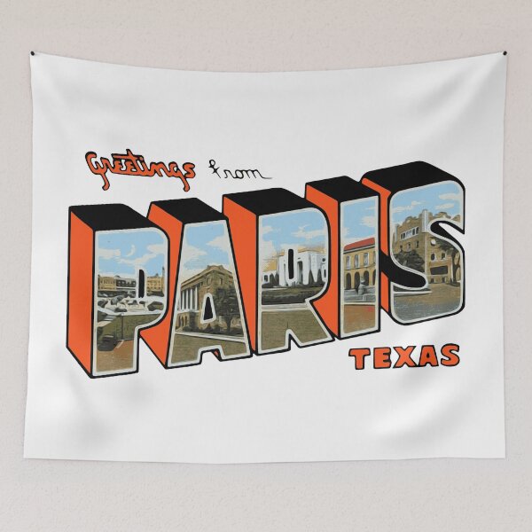 Item preview, Paris Texas // Greeting Sign Design designed and sold by KylieBeth Designs.