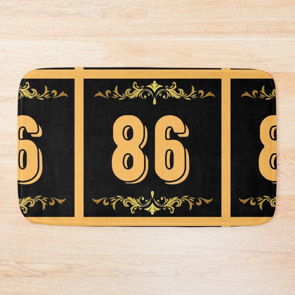 Item preview, Number 86 designed and sold by HappinessWorld.