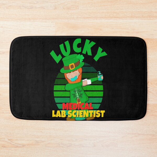 Item preview, LUCKY MEDICAL LAB SCIENTIST DABBING LEPRECHAUN MEDICAL LABORATORY SCIENTIST  designed and sold by Hippiesole.