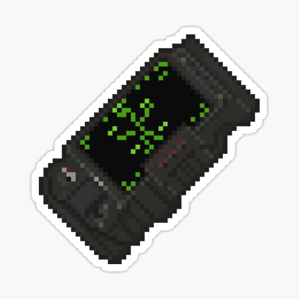 Pixel Pip-Boy 3000 Sticker