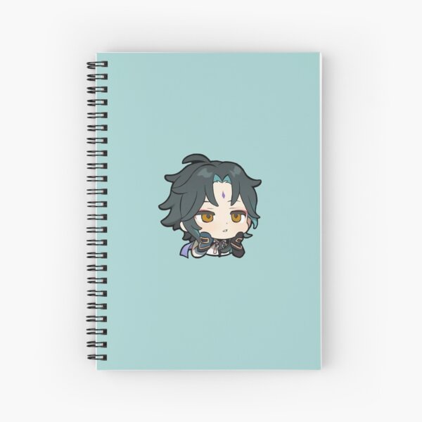 Xiao | Autocollant d'impact de Genshin "ennuyé" Cahier à spirale