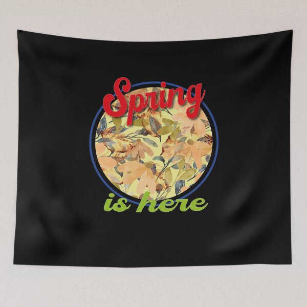 Item preview, Spring is Here, Abstract Floral Design designed and sold by orangeblue21.