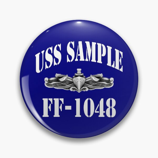 Item preview, USS SAMPLE (FF-1048) TIENDA DEL BARCO designed and sold by militarygifts.