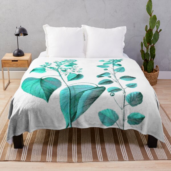 Item preview, Beautiful teal leaves designed and sold by PhabulousPhoenx.