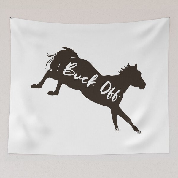 Artikelvorschau, Cowgirl Equestrian Horse Buck Off entworfen und verkauft von ARS Design.