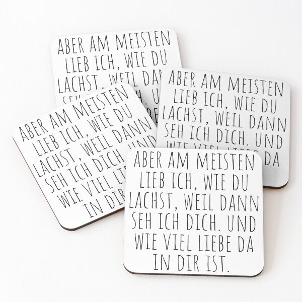 Item preview, aber am meisten lieb ich, wie du lachst designed and sold by micraelle.