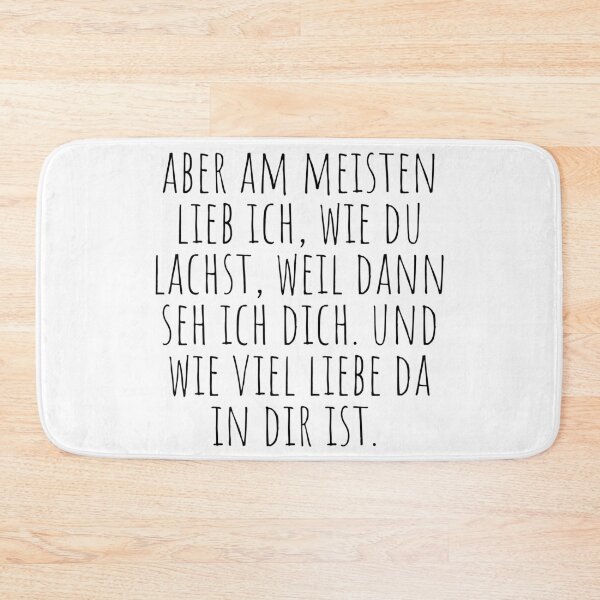 Item preview, aber am meisten lieb ich, wie du lachst designed and sold by micraelle.