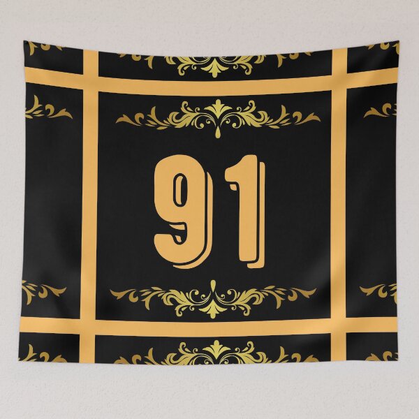 Item preview, Number 91 designed and sold by HappinessWorld.