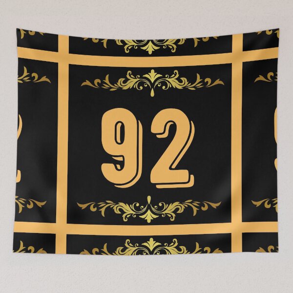 Item preview, Number 92 designed and sold by HappinessWorld.