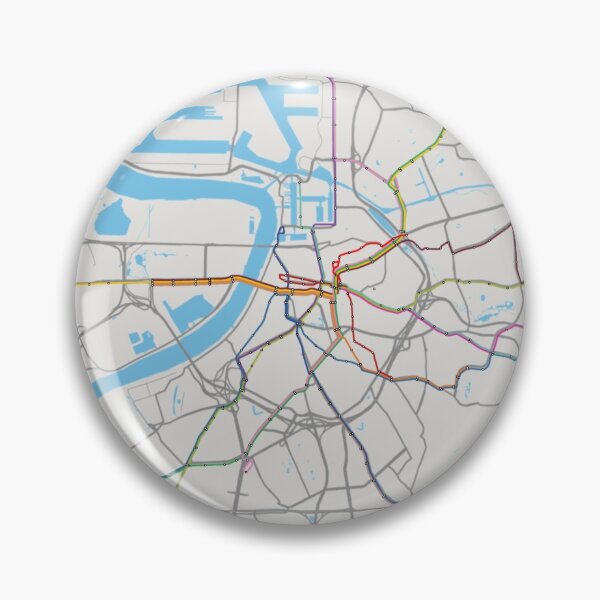 Item preview, Antwerp Transit Map designed and sold by CPTVDesign.