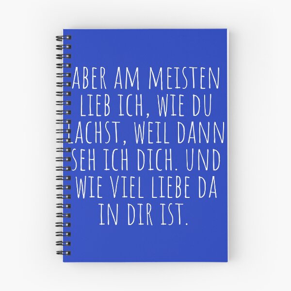 Item preview, aber am meisten lieb ich, wie du lachst designed and sold by micraelle.