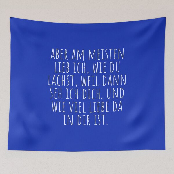 Item preview, aber am meisten lieb ich, wie du lachst designed and sold by micraelle.