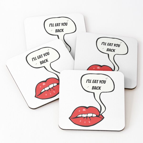Item preview, "I'll Eat You Back" Miranda Otto Quote designed and sold by SingofSolace.