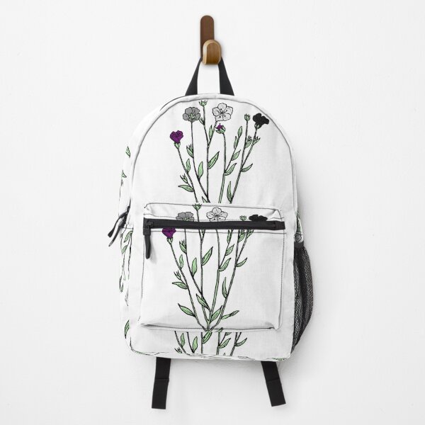 Item preview, Subtle Asexual Pride Flax Sprig designed and sold by failephant-art.