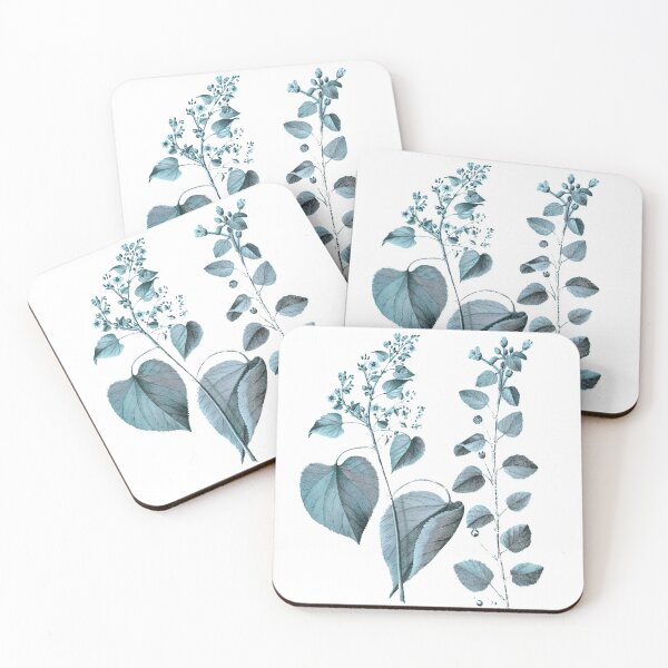 Item preview, Beautiful faded blue leaves designed and sold by PhabulousPhoenx.