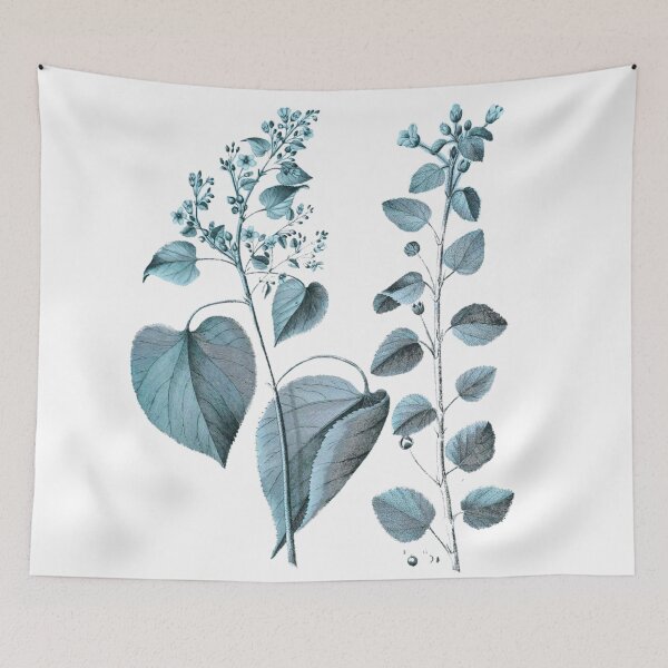 Item preview, Beautiful faded blue leaves designed and sold by PhabulousPhoenx.