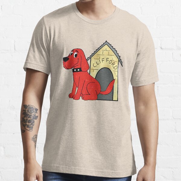 Clifford the big shop red dog t shirt