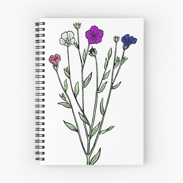Item preview, Subtle Genderfluid Pride Flax Sprig designed and sold by failephant-art.