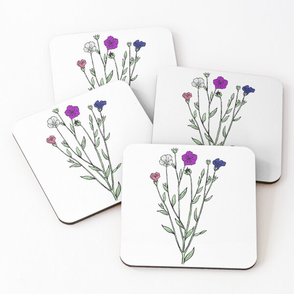 Item preview, Subtle Genderfluid Pride Flax Sprig designed and sold by failephant-art.