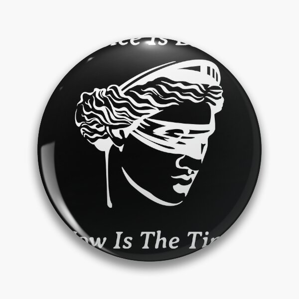 Item preview, Justice Is Blind Now Is The Time designed and sold by artfulnotebook.