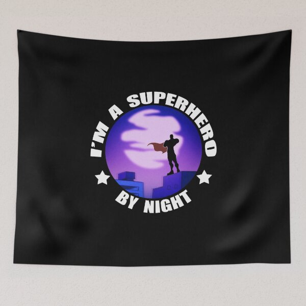 Item preview, I'm a Superhero By Night designed and sold by duke818.